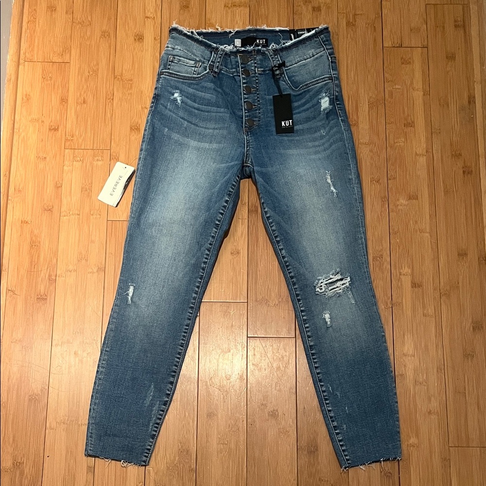 Kut from the Kloth High Rise Blue Jeans